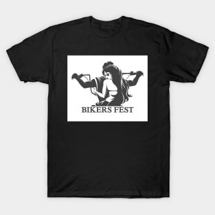 Bikers Fest Emblem T-Shirt